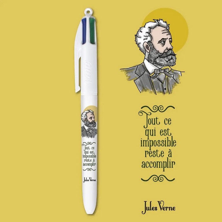 Bic Jules Verne Costume Régional Miss France Le Chat Défile