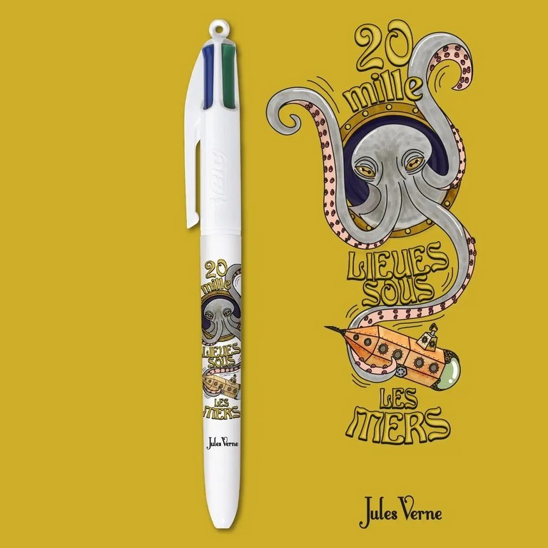 Bic Jules Verne Costume Régional Miss France Le Chat Défile