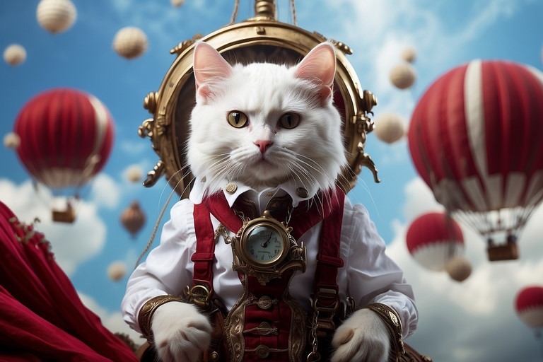 Le Chat Défile Jules Verne